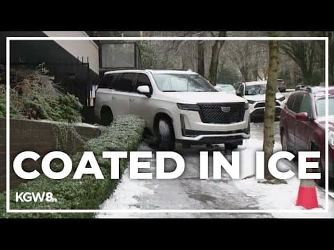 Portland remains under ice