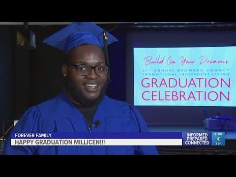 Forever Family: Teen in foster care system graduates, talks about child advocates who helped him get