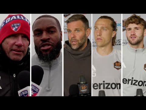 FC Dallas vs. Houston Dynamo | What each team's coaches, players are saying before Texas Derby