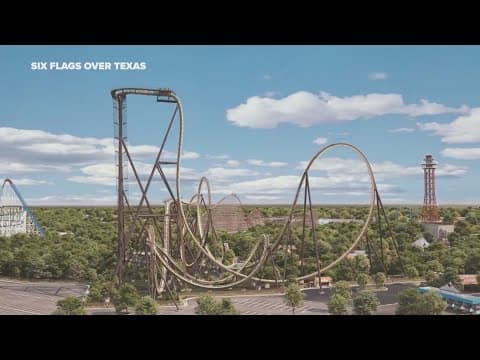 Six Flags announces plans for new roller coaster