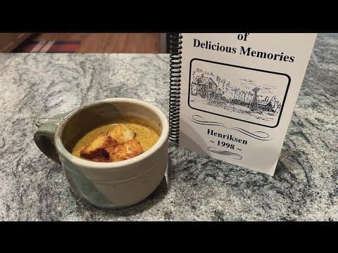#Sunrisers soup! Try Jennifer Austin's (husband's) Hungarian mushroom soup