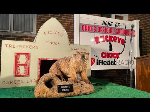 Ohioans await Buckeye Chuck's shadow