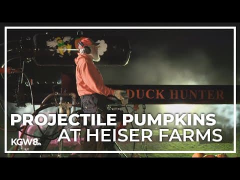 Pumpkin Cannon Demolition Derby at Heiser Farms Pumpkin Patch