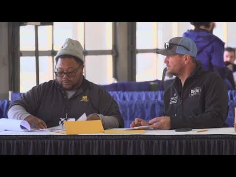 High School students compete in auto mechanic competition