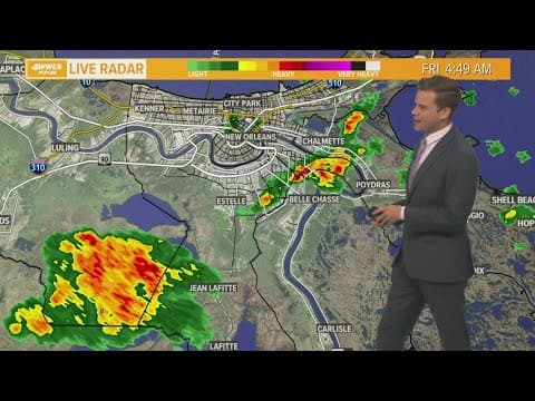 New Orleans Weather: More rain and a system to watch