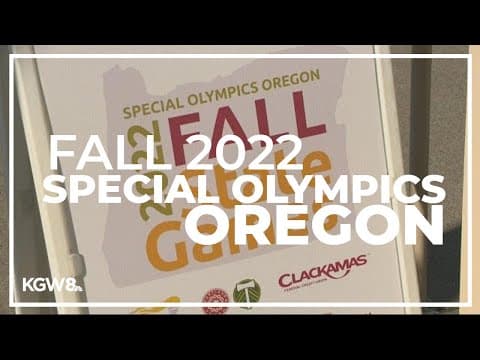 Athletes compete in the fall 2022 Special Olympics Oregon