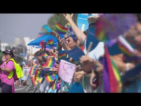 Trans youth lead San Diego Pride Parade and one member shares his personal journey