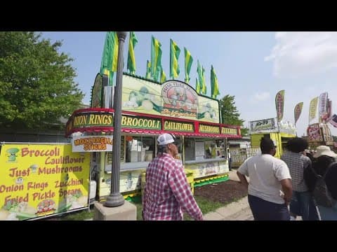 Opening Day at the Indiana State Fair