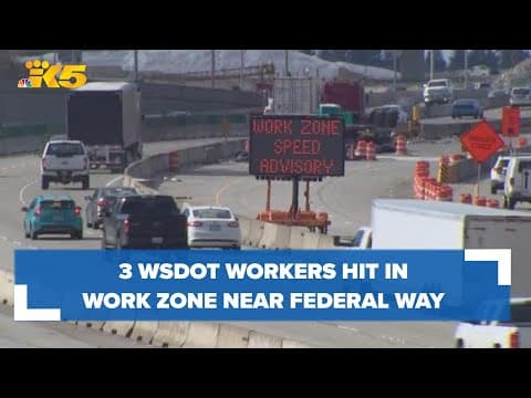 WSDOT pleads with drivers to pay attention while driving in work zones