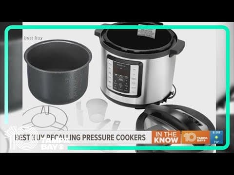 Best Buy recalling pressure cookers