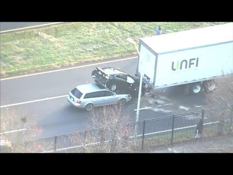 1 hospitalized in Montgomery County crash