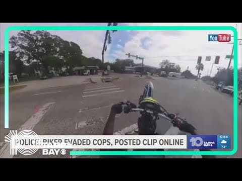 Police: Florida man arrested for evading cops posted video of incident on YouTube