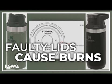 Stanley recalls mugs due to "burn hazard" in U.S.
