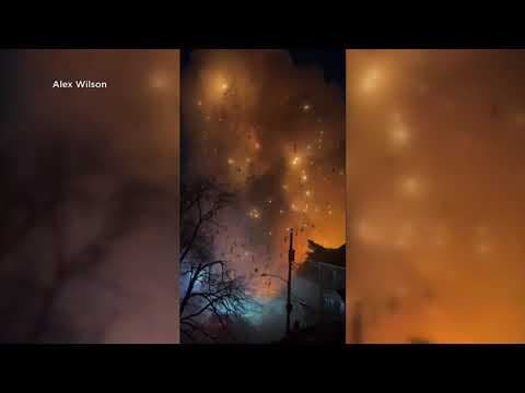 Arlington, Va house explodes as police try to serve arrest warrant