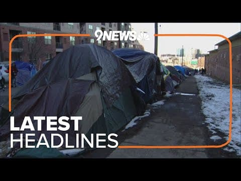 Latest headlines | Denver migrant encampment to be swept by city