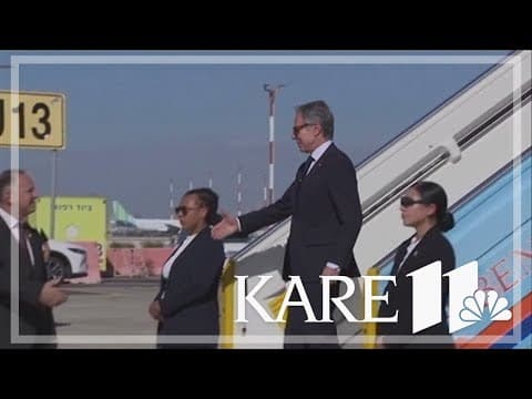 Blinken arrives in Israel to revive ceasefire efforts after the killing of Hamas leader