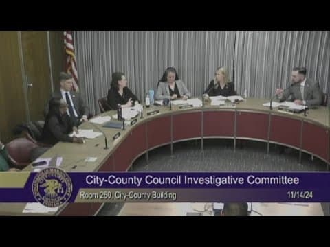 Investigative committee meets with law firm