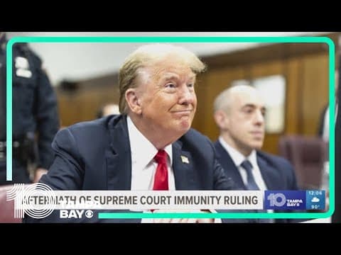 Trump seeks to set aside New York verdict hours after Supreme Court ruling