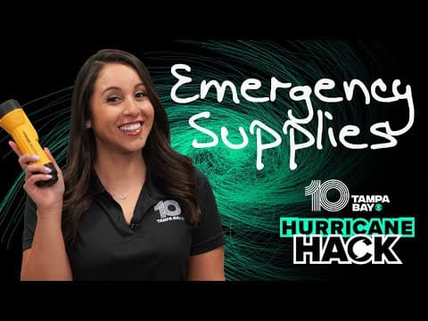 Here's what to put in your hurricane kit