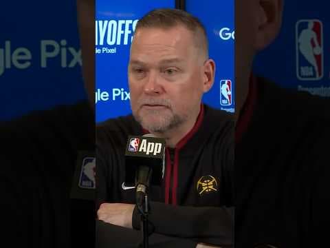 Nuggets coach says team got out-coached, outplayed by Minnesota Timberwolves