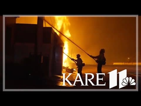 Winds intensify in Los Angeles as wildfires rage on