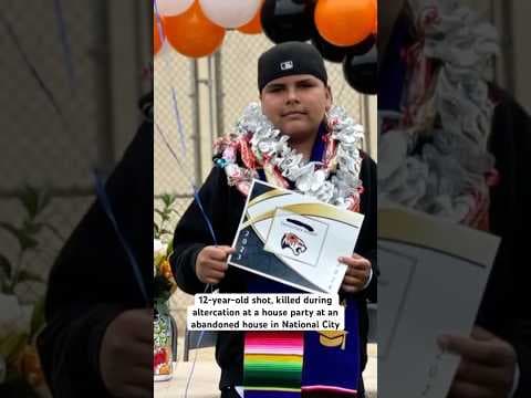 12-year-old shot, killed during altercation at a house party at an abandoned house in National City