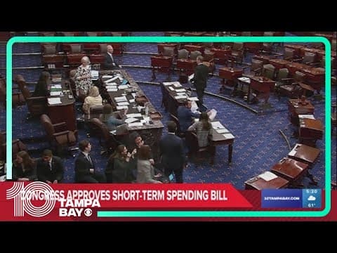Congress approves short-term spending bill to avoid partial government shutdown