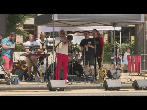 20 years of DC jazz festival: Washingtonians brave the heat to enjoy the tunes