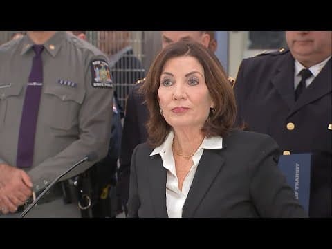 New York Gov. Kathy Hochul speaks on Luigi Mangione waiving extradition (Dec. 18, 2024)