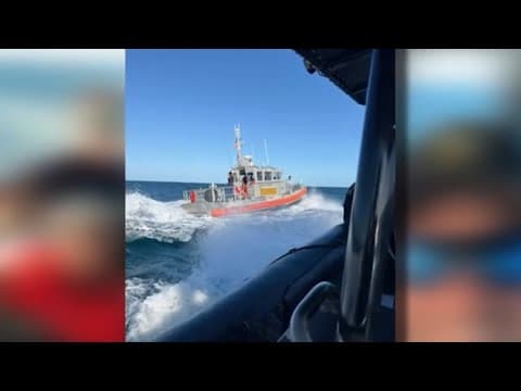 Boy rescued after being washed out to sea off Florida coast