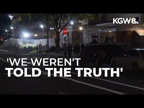 Oregon congressional delegation visits Portland ICE facility but gets no answers