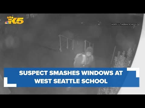 West Seattle school to pay thousands after windows smashed