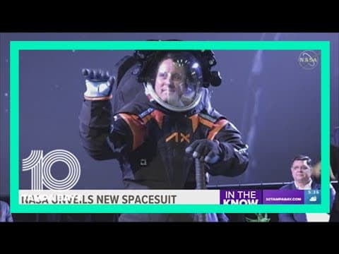 New Artemis moon mission spacesuit unveiled by NASA