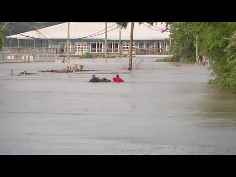22 adults, 6 children and animals rescued from floodwaters in Channelview-area neighborhoods