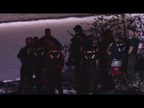 First responders search for kayakers reported missing on White River in downtown Indianapolis