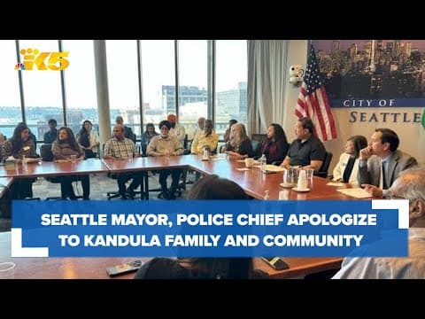 Seattle mayor, police chief apologize to Kandula family, community