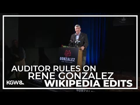 Portland mayoral candidate Rene Gonzalez violated campaign finance laws, auditor finds