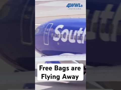 Free bags are flying away: Southwest Airlines to start charging for checked luggage