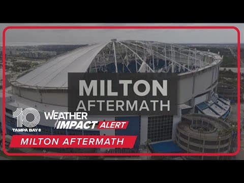 Milton aftermath: Thursday night updates on damage, flooding, and more