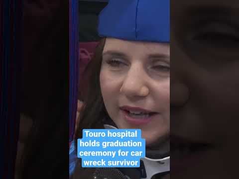 'Once we knew she was alive... anything was possible' - Nursing student graduates in hospital