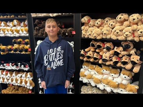 Young cancer survivor donates 2,000 ‘Battle Pups’ to grieving Tusky Valley students