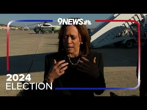 Harris responds after Biden calls Trump supporters 'garbage'