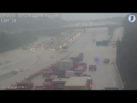 I-465 flooding