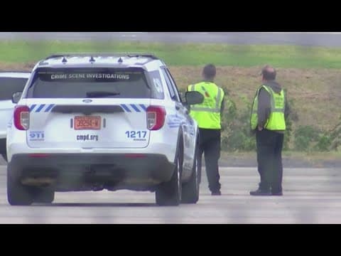 The body of a stowaway was found in the landing gear of a plane in North Carolina, officials say