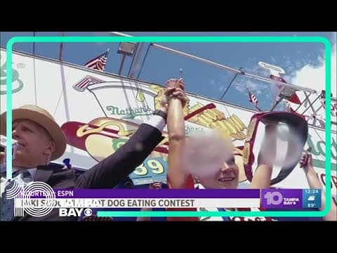 Port Richey's Miki Sudo defends title at 2023 Nathan's Hot Dog Eating Contest; Nick Wehry still to c