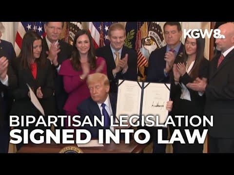 Trump signs Laken Riley Act, expands detention for immigrants charged with theft