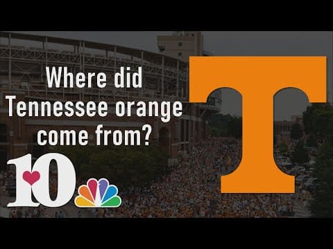 Where did Tennessee orange come from?