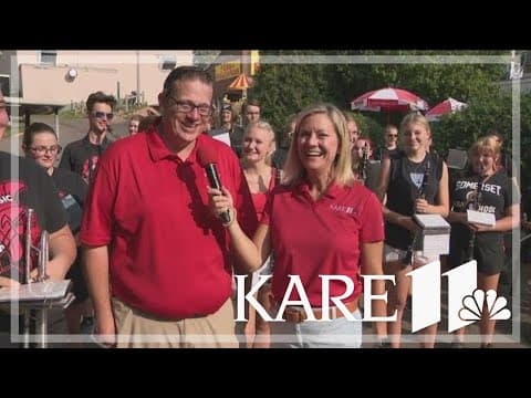 Somerset, Wisconsin Marching Band at the fair