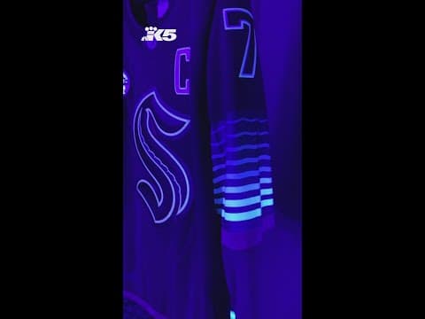 Seattle Kraken unveil new glow-in-the-dark alternate jersey
