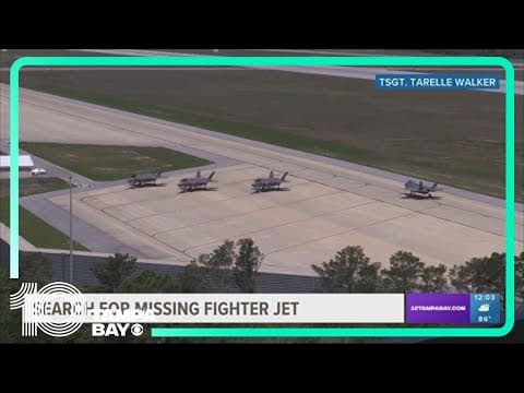 Fighter jet missing near Charleston, South Carolina